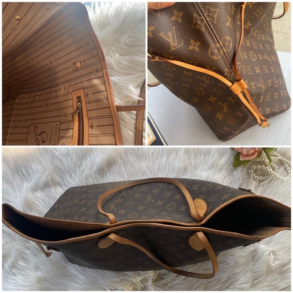 Louis Vuitton Neverfull Bag Authentic - Picture 10 of 16